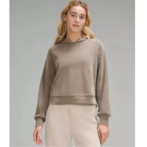 Lululemon Softstreme Hoodie. Tan color. Size 8.